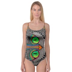 Alice In Wonderland Cat Camisole Leotard  by artworkshop