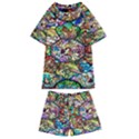 Character Disney Stained Kids  Swim Tee and Shorts Set View1