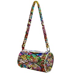 Character Disney Stained Mini Cylinder Bag by artworkshop