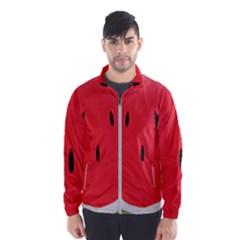 Watermelon Pillow Fluffy Men s Windbreaker by artworkshop