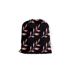 Spring Leafs Drawstring Pouch (small) by Sparkle