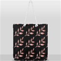 Spring Leafs Full Print Rope Handle Tote (Large) View1