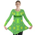 Abstract pattern geometric backgrounds  Long Sleeve Tunic  View1