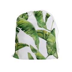 Sheets Tropical Plant Palm Summer Exotic Drawstring Pouch (xl) by artworkshop