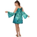 Bubbles Water Bub Kimono Sleeves Boho Dress View2