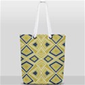 Abstract pattern geometric backgrounds   Full Print Rope Handle Tote (Small) View2