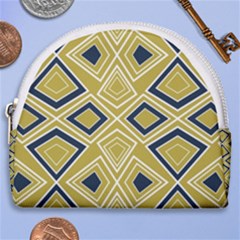 Abstract Pattern Geometric Backgrounds   Horseshoe Style Canvas Pouch by Eskimos