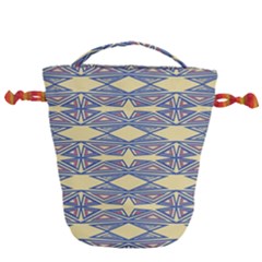 Abstract Pattern Geometric Backgrounds  Drawstring Bucket Bag by Eskimos