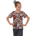 Stone Wall Wall Texture Drywall Stones Rocks Kids  Mesh Piece Tee View1