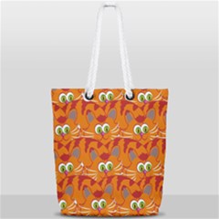 Animals Pet Cats Full Print Rope Handle Tote (small) by artworkshop