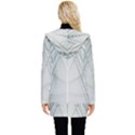 Architecture Building Button Up Hooded Coat  View2