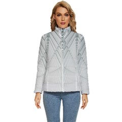 Architecture Building Women s Puffer Bubble Jacket Coat by artworkshop