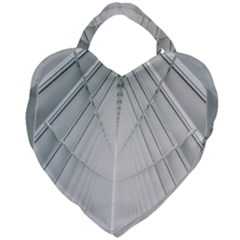 Architecture Building Giant Heart Shaped Tote by artworkshop