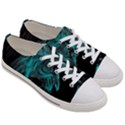 Angry Male Lion Predator Carnivore Men s Low Top Canvas Sneakers View3