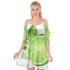 Lemon Clipart Cutout Spaghetti Strap Chiffon Dress by Jancukart