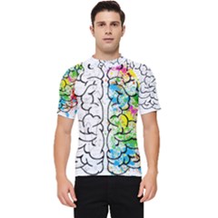 Brain-mind-psychology-idea-drawing Men s Short Sleeve Rash Guard by Jancukart