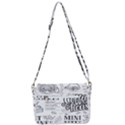 Vintage Coffee-tea-cafe-hamburger-menu-coffee-shop-menu Shoulder Bag with Back Zipper View3