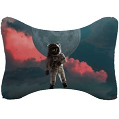 Astronaut-moon-space-nasa-planet Seat Head Rest Cushion by Jancukart