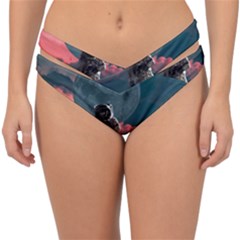 Astronaut-moon-space-nasa-planet Double Strap Halter Bikini Bottom by Jancukart