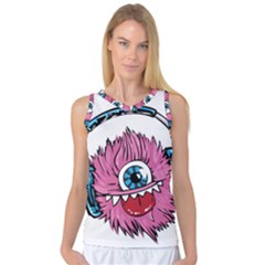 Monster-headphones-headset-listen Women s Basketball Tank Top by Jancukart