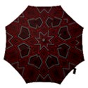 Abstract pattern geometric backgrounds Hook Handle Umbrellas (Large) View1
