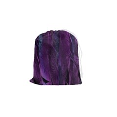 Feather Drawstring Pouch (small) by artworkshop