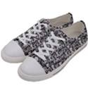 Sketchy Monster Insect Drawing Motif Pattern Men s Low Top Canvas Sneakers View2