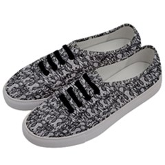 Sketchy Monster Insect Drawing Motif Pattern Men s Classic Low Top Sneakers by dflcprintsclothing