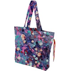 Splodge Drawstring Tote Bag by Hayleyboop