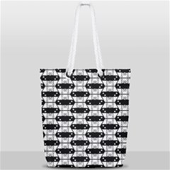 Hackers Town Void Mantis Hexagon Agender Rumpus Parable Pride Flag Full Print Rope Handle Tote (small) by WetdryvacsLair