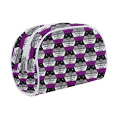 Hackers Town Void Mantis Hexagon Asexual Ace Pride Flag Make Up Case (small) by WetdryvacsLair