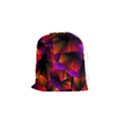 Squares Motif Geometric Pattern Drawstring Pouch (Small) View1
