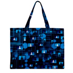 Smartphone-system-web-news Zipper Mini Tote Bag by Jancukart