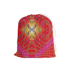 Liquid Lava Drawstring Pouch (large) by Thespacecampers