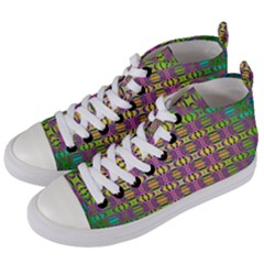 Unidentified  Flying Women s Mid-top Canvas Sneakers by Thespacecampers
