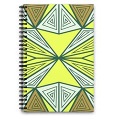 Abstract Pattern Geometric Backgrounds  5 5  X 8 5  Notebook by Eskimos