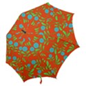 Background-texture-seamless-flowers Hook Handle Umbrellas (Large) View2