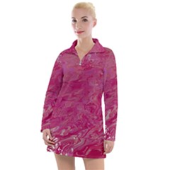 My Pour Cup Painting 1 Cbdoilprincess  Women s Long Sleeve Casual Dress by CBDOilPrincess1