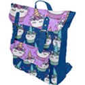 Unicorn cupcake Buckle Up Backpack View1