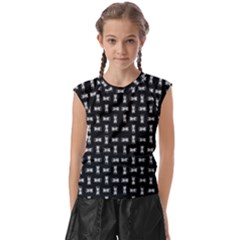 Fantasy Ethnic Caricature Motif Pattern Kids  Raglan Cap Sleeve Tee by dflcprintsclothing