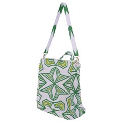 Abstract Pattern Geometric Backgrounds Crossbody Backpack by Eskimos