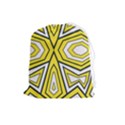 Abstract pattern geometric backgrounds  Drawstring Pouch (Large) View1