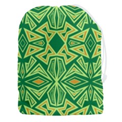 Abstract Pattern Geometric Backgrounds Drawstring Pouch (3xl) by Eskimos