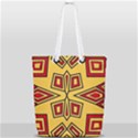 Abstract pattern geometric backgrounds Full Print Rope Handle Tote (Small) View2
