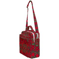 Abstract Pattern Geometric Backgrounds Crossbody Day Bag by Eskimos