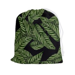  Leaves  Drawstring Pouch (2xl) by artworkshop