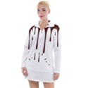 Illustration-chocolate-dropping-chocolate-background-vector Women s Long Sleeve Casual Dress View1