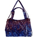 Autumn Fractal Forest Background Double Compartment Shoulder Bag View1