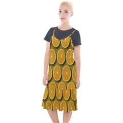 Oranges Slices  Pattern Camis Fishtail Dress by artworkshop