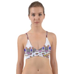 Im Fourth Dimension Colour 8 Wrap Around Bikini Top by imanmulyana